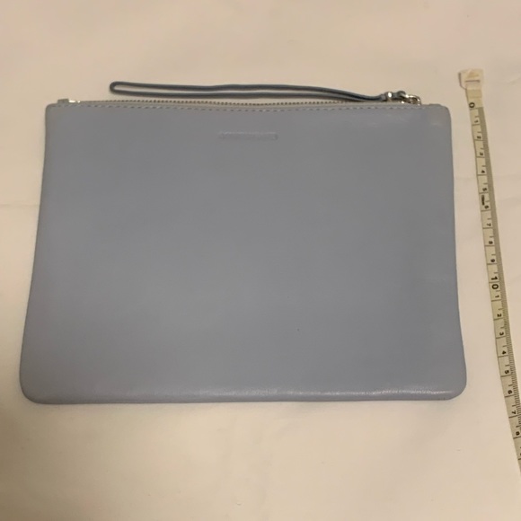 Country Road Cindy Large Pouch in Pale Blue - Picture 14 of 15